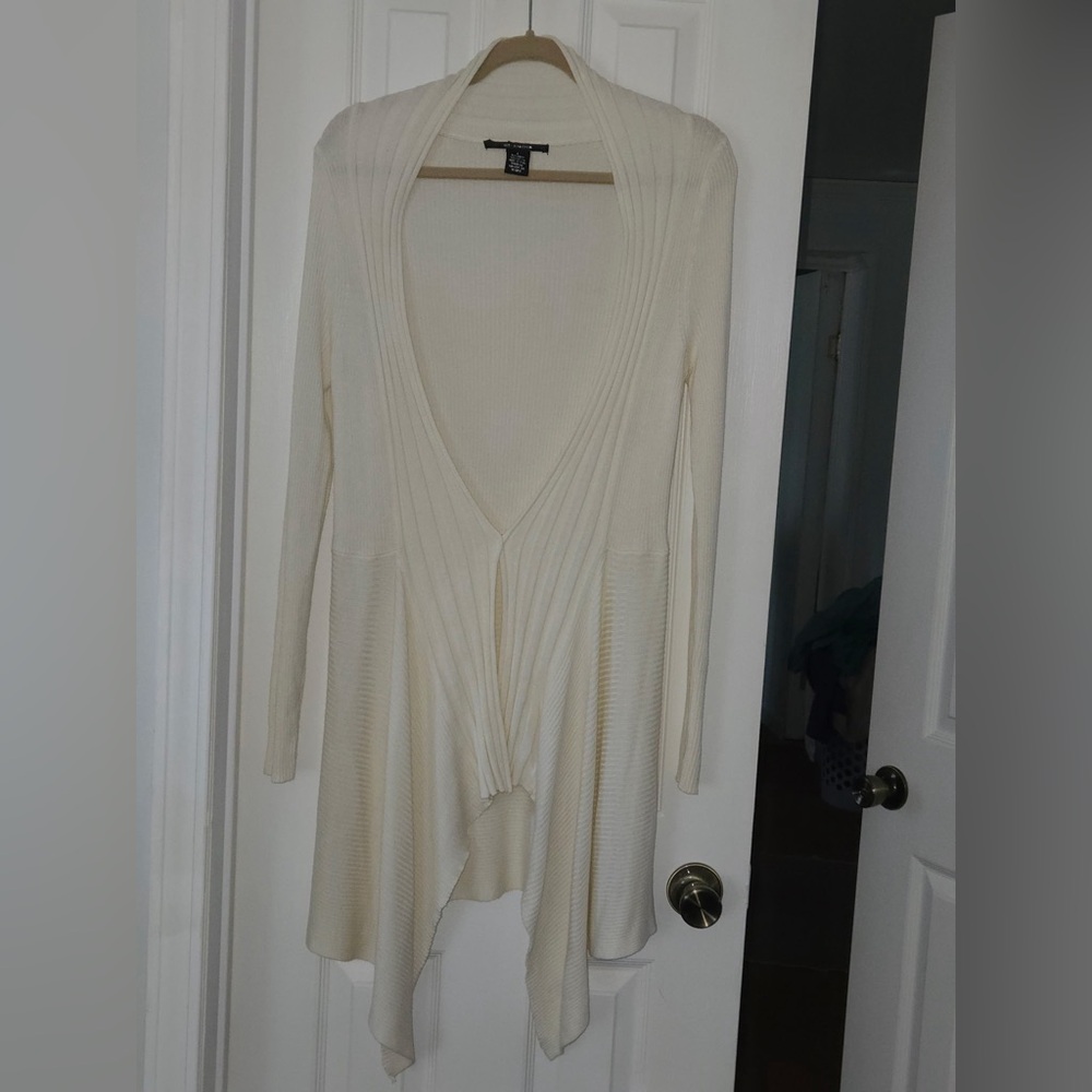 St. John's Bay Cream Knit Cardigan